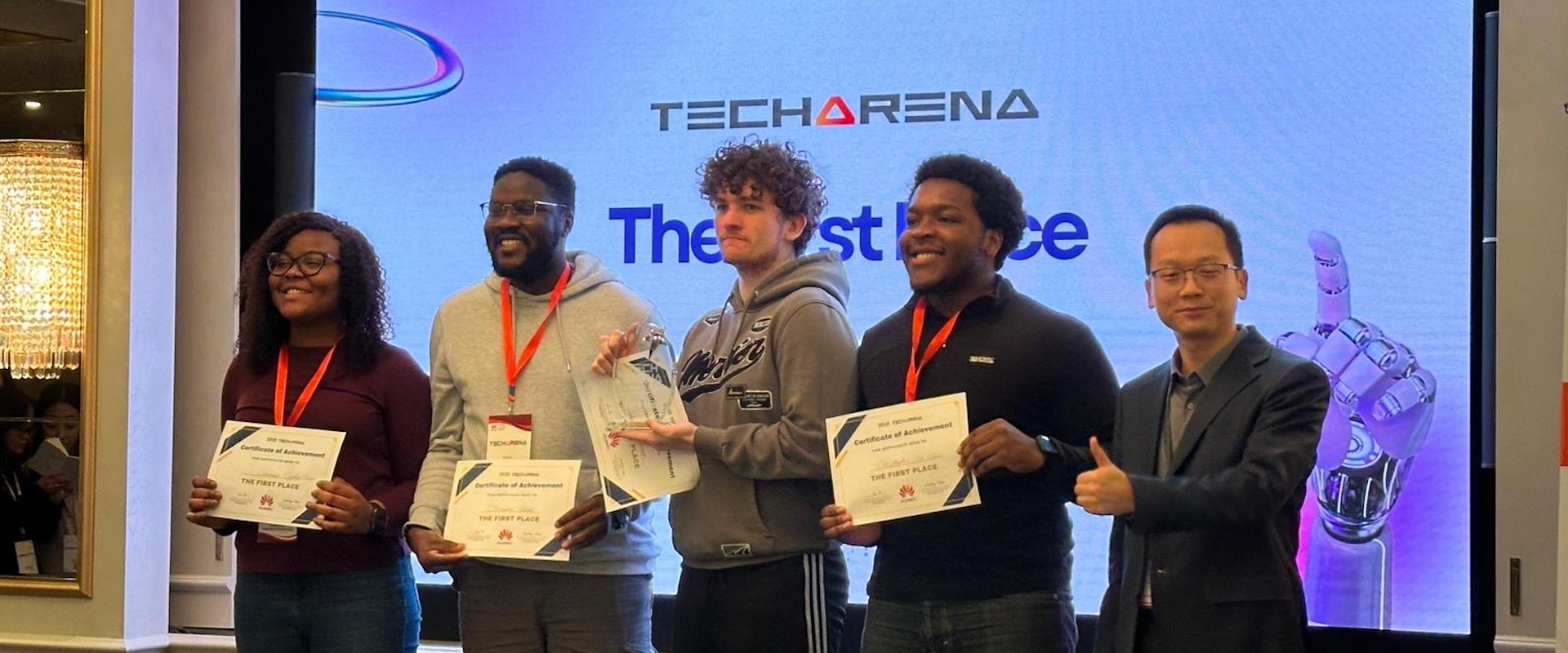 UCD COMPUTER SCIENCE STUDENT WINS HUAWEI TECH ARENA 2025